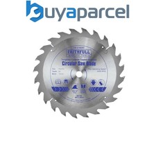 Image of Faithfull TCT Cordless Trimsaw Blade 150 x 10mm x 24T POS FAIZ15024C