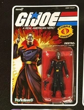 Super7 Reaction Figure GI Joe O-Ring Action Figure Arctic Destro. New On Card