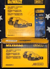 2 Twin Packs DeWalt 20v 5ah Tool Connect Bluetooth DCB205BT-2 4 Batteries