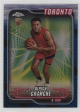 2024-25 Topps Chrome Blue Basketball Refractor Ulrich Chomche #191 1pi4