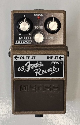 Boss FRV-1 Reverb-Pedal - das einzige von Fender autorisierte Reverb-Modeling - Bild 1 von 2