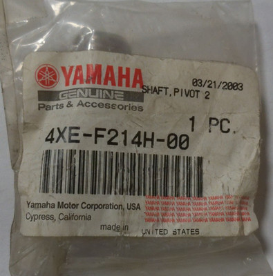 99 Yamaha  Bear Tracker 2wd Oem Pivot Shaft 4XE-F214H-00-00 4XE-F214H-01-00(HR5)