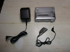 SHARP MD-MS100 Portable MiniDisc Recorder w/ Accessories RARE Tested JP MG01 1.5