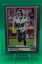 2025 Panini Donruss - Cade Otton #180 Press Proof Green