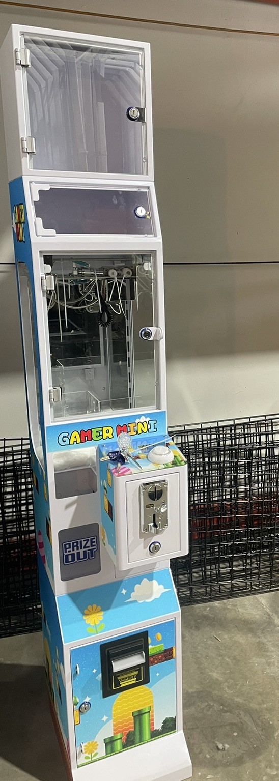 Toy Locker Machine Mini Claw Machine Arcade Plush Toy With Bill Acceptor And Prize Locker ...