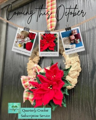 Weihnachten Häkelset - Weihnachtsstern Kranz Stylecraft Garn Prym Haken Videos