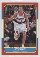 2006-07 Fleer 1986-87 Fleer Design Steve Blake #13 0w2b