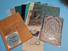 Tonic Studios Craft Kit 43 Just For You Deco Frames  Corners Die  Stamp Set
