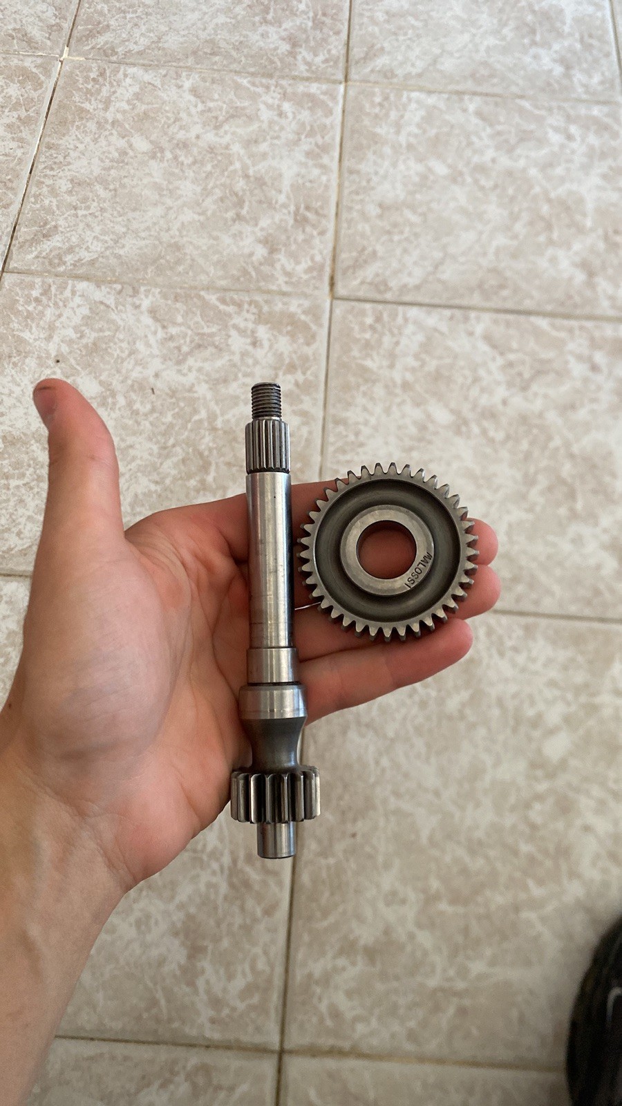 MALOSSI 678727 KIT INGRANAGGI PRIMARI Z=16/37 PIAGGIO ZIP 50 QUARTZ