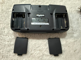 Sega Game Gear Handheld Black Console 15 Games Bundle Tested Works Great!