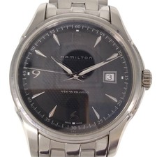 Hamilton Jazzmaster Viewmatic H325150 Automatic Black Dial Men's Watch Working