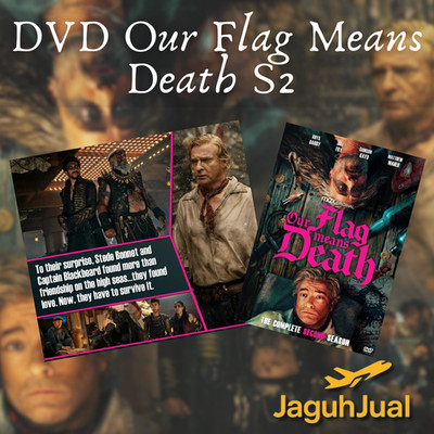 Our Flag Means Death Season 2 Complete (2022) Custom DVD 2-Disc EN/CH/MY