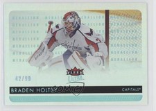 2014-15 Fleer Ultra Platinum Medallion 42/99 Braden Holtby #193 0nr3