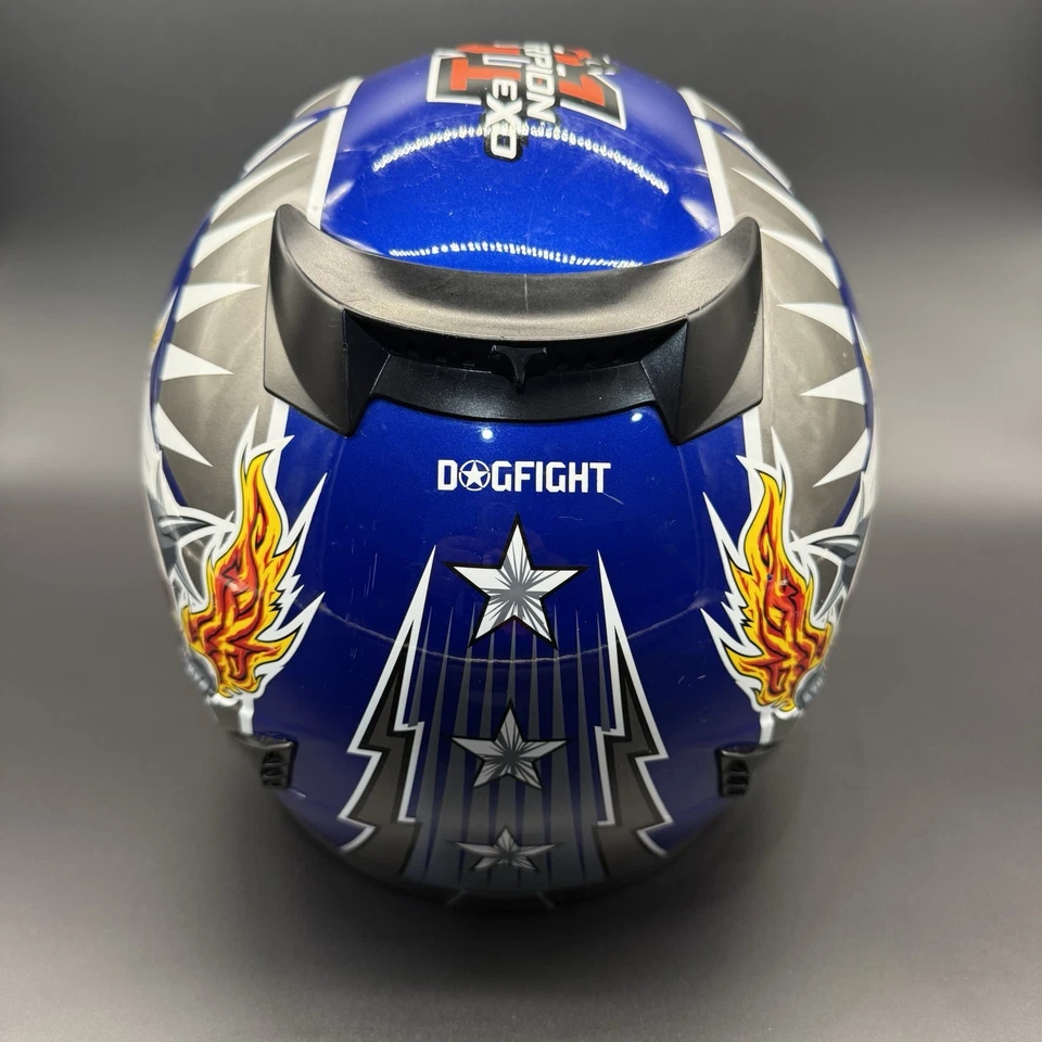 Casco completo de motocicleta Scorpion EXO 400 Foto 4 de 4