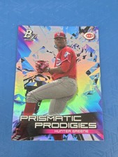 2019 Bowman Platinum Prismatic Prodigies #PPP-36 Hunter Greene BASEBALL Card K6