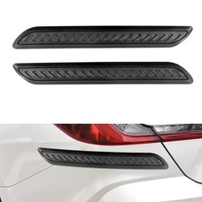 2pcs Rubber Car Bumper Guard Car Bumper Protector Anti-collision Front And ...