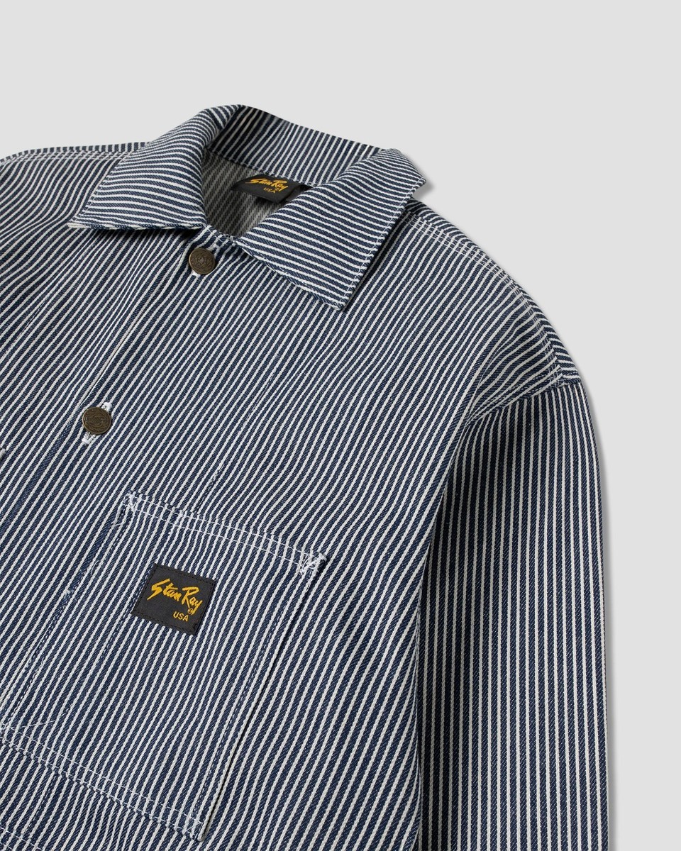 Stan Ray Shop Jacket Hickory Stripe Made in USA New with tag | eBay