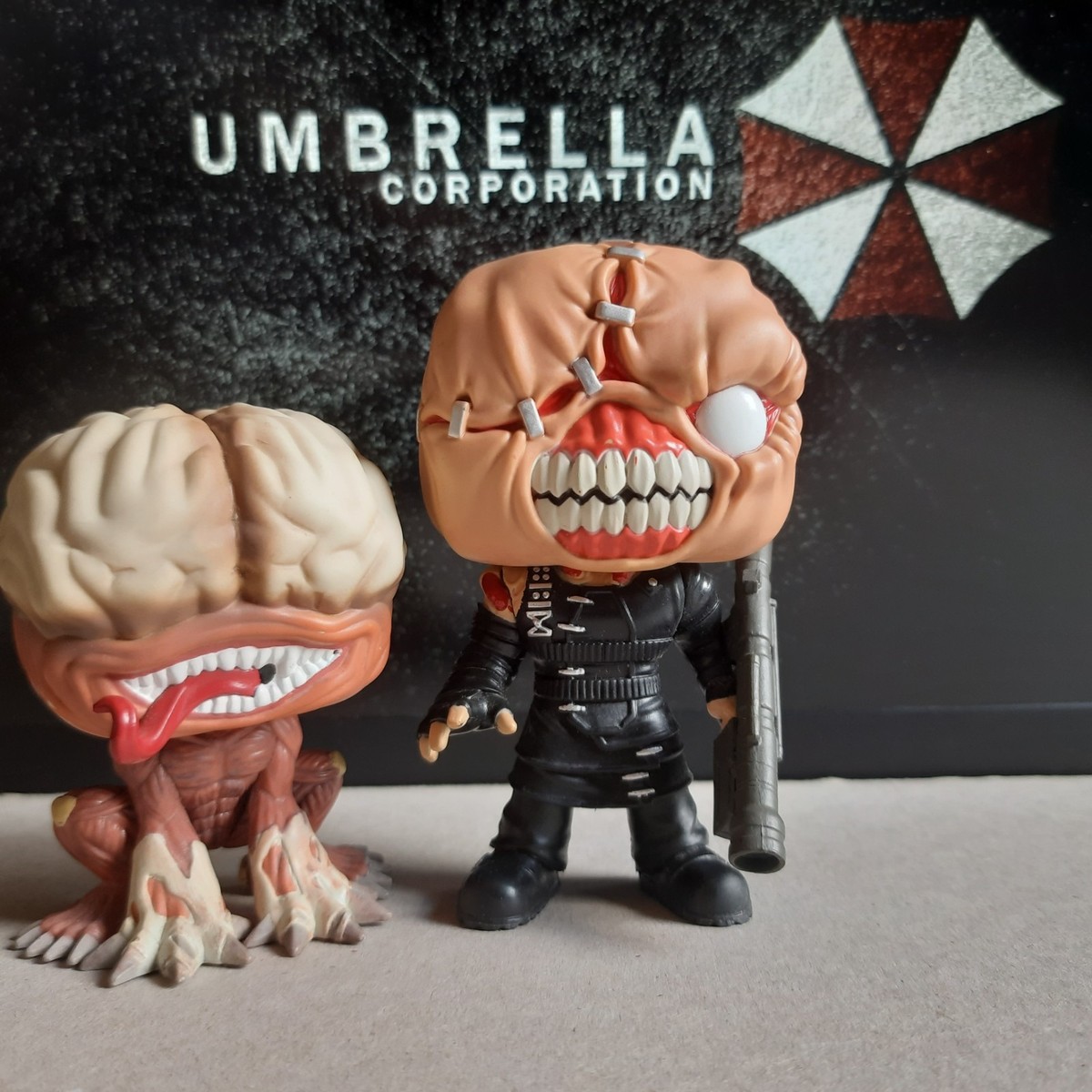 Funko Pop! Resident Evil - Nemesis #157 & Licker #158 Vaulted