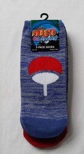 Ripple Junction Unisex Naruto Shippuden 5-Pack Socks BM7 Multicolor One Size