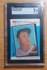 1982 Topps Kmart MVP Series - Mickey Mantle #1
