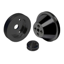 Sbc Small Block Chevy V-belt Pulley Kit 350 Swp Short Water Pump Billet Aluminum Sbc Small Block Chevy V-belt Pulley Kit 350 Swp Short Water Pump Billet Aluminum