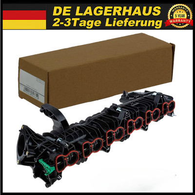 SAUGROHR ANSAUGBRÜCKE DRALLKLAPPEN passend für BMW 3.0d N57 330d 535d 640d DE