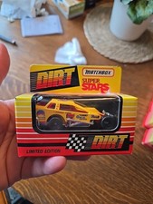 MATCHBOX DIRT SUPER STARS #7X Steve Payne DIRT MODIFIED  NICE N EASY 1/64