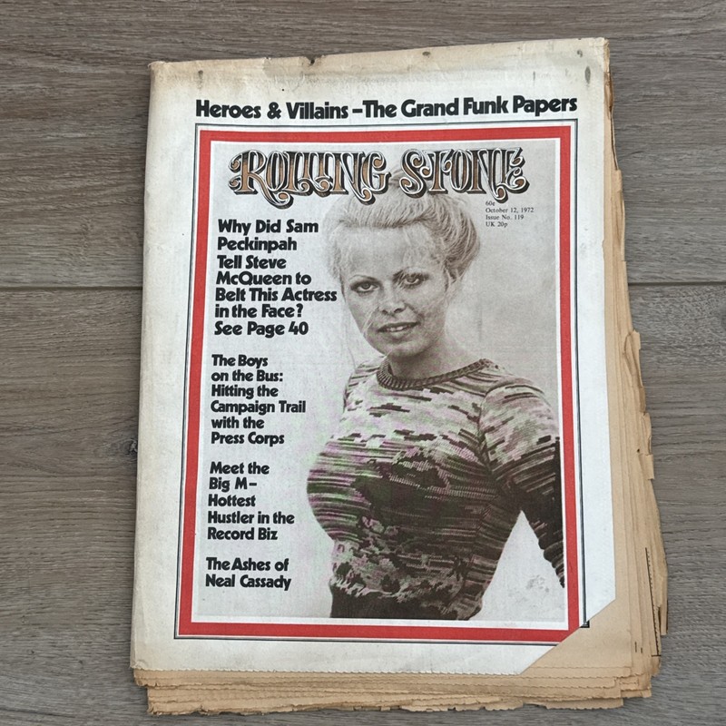 1972 ROLLING STONE MAGAZINE # 119 SALLY STRUTHERS