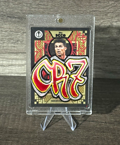 1/1 Cristiano Ronaldo Ian McKesson Art Card 2022 Topps Deco