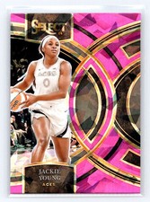 2024 Panini Select WNBA #180 Jackie Young Pink Ice Prizms
