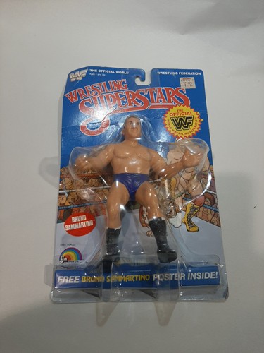 Bruno Sammartino Superstars 1985 WWF LJN Titan Spo...