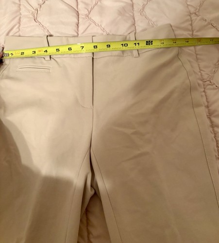 White House Black Market schmale hellbraune Knöchelhose Damengröße 0R - Bild 3 von 5