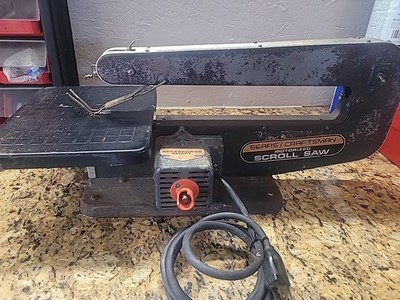 Vintage Sears Craftsman Scroll Saw Electric Model 572.24701 Motorized Tested