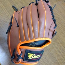 Brett Softball Gloves Brown/Orange Gloves
