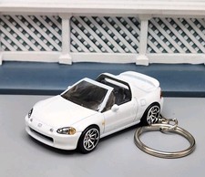 1994 Honda Del Sol White Custom Diecast Car Awesome Gift