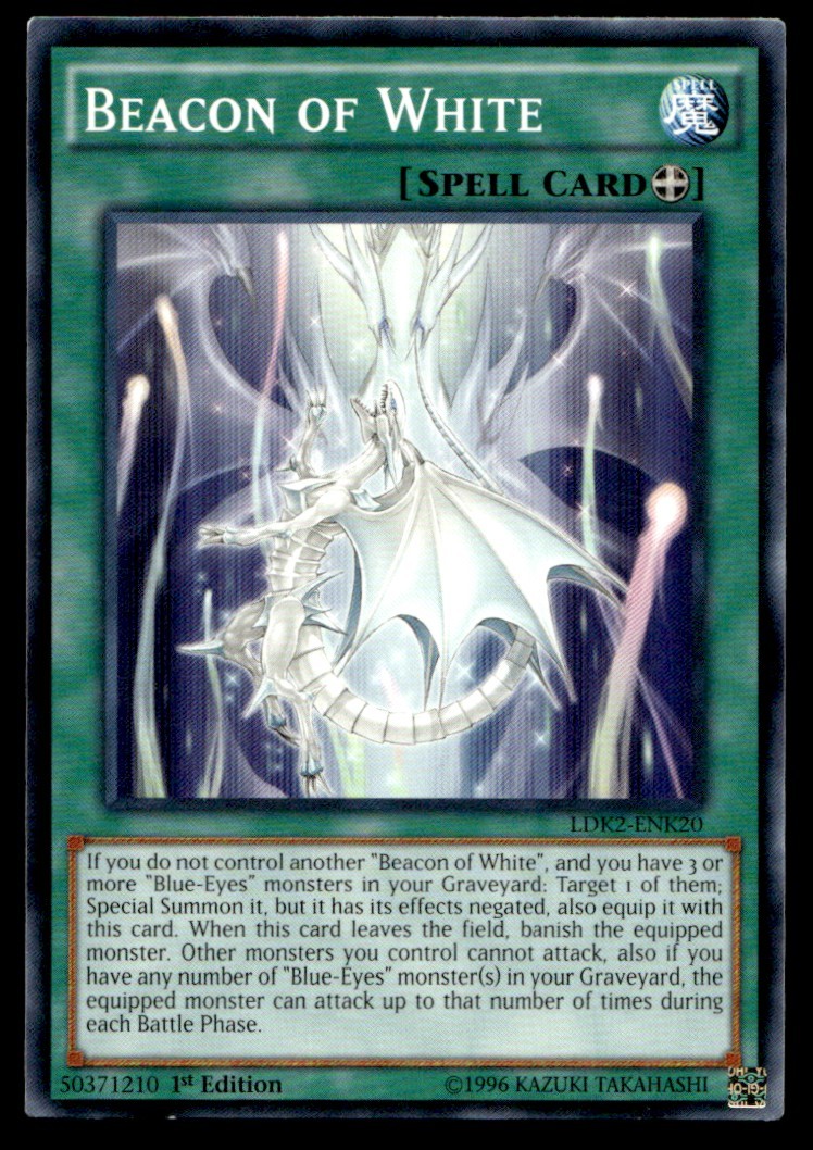Beacon of White - LDK2-ENK20 - 1st Edition - YuGiOh
