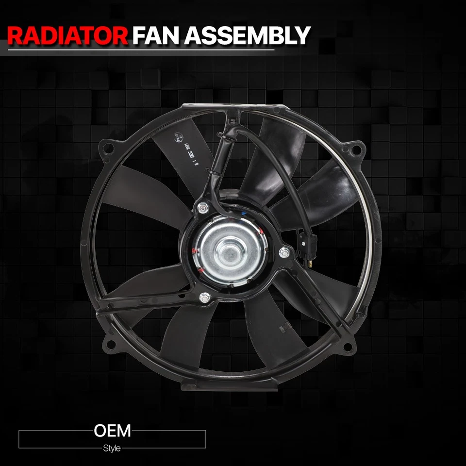 Conjunto de ventilador de radiador estilo OE para 94-03 Mercedes-Benz C220/C230/C280/CLK430 Foto 2 de 4