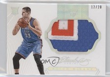 2014-15 Panini Flawless Rookie Patch 12/20 Mitch McGary #RP-MM Patch 3d3