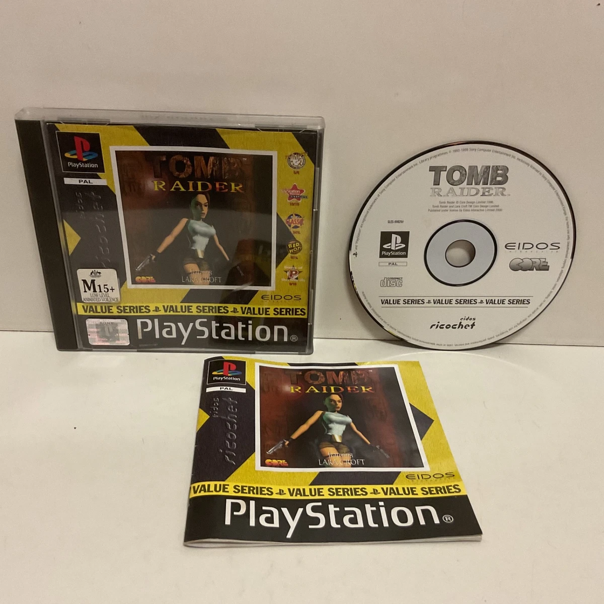 Lot jeu Sony PlayStation 1 / ps1 tomb raider 2 / grand turismo 2 pal fr - Jeux vidéo