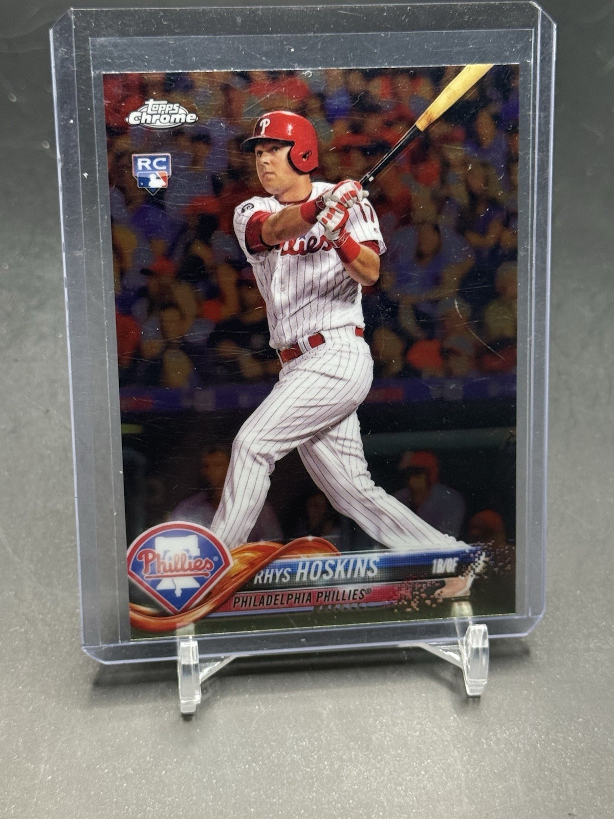 Rhys Hoskins #70 - 2018 Topps Chrome - Rookie