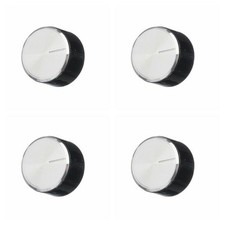 BOSCH COOKER OVEN HOB SILVER BLACK 4 X KNOB SWITCH BUTTON PCQ715B90 PCI815B91A01