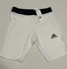 NWT Men  s Adidas TechFit Short Tights  Compression  8.5 Inch  Large  GL9883