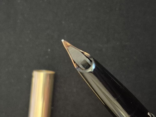 VINTAGE SHEAFFER 12K GOLD PLATED FOUNTAIN PEN (14K NIB) & PENCIL - POST FREE! - Picture 13 of 21
