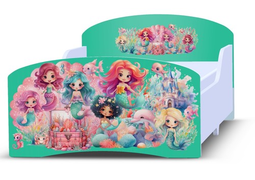 Children's Kids Toddler Bed with Luxury Mattress NEW DESIGNS Girls Boys - Picture 22 of 122