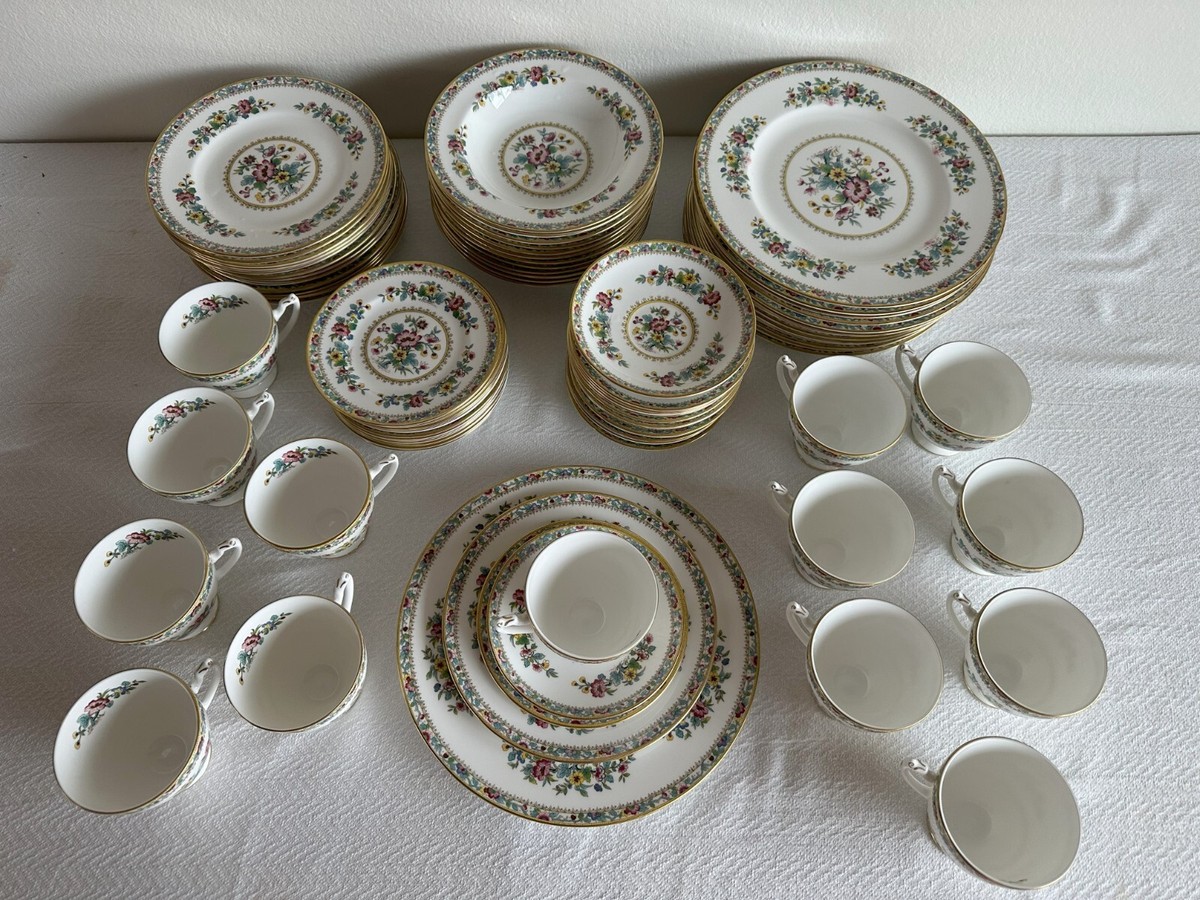Coalport English Bone China Set - 14 Place / 6 Piece (mint) 84 pc