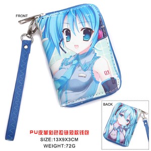 Anime Hatsune Miku//Kagamine Cosplay PU Leather Purse Wallet