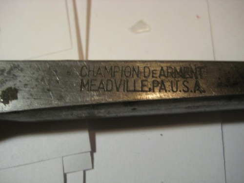 Vintage Channellock Nr. 410 Zangen Champion DeArment USA Pat. in Dose. 1933 - Bild 3 von 5