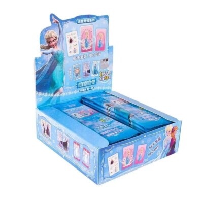 Card Fun Disney Frozen Sticker  Trading Card Random 1 Box Sticker Card
