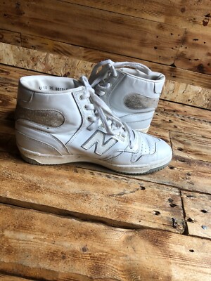 VINTAGE 80's NEW BALANCE 590 HI-TOP made in england sz 10 | eBay
