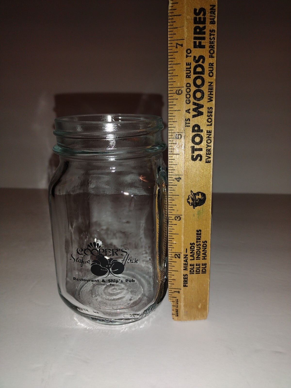 Cooper's Seafood Mugs Canning Jar Style Mugs
